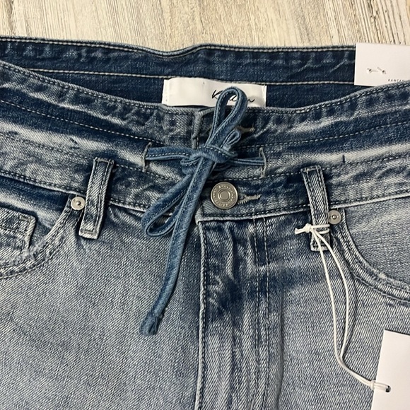 KanCan High Waist Denim Shorts - Blue - Picture 4 of 12